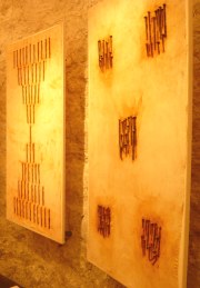 Nagelbilder von Brigitte Petry © Kunst im Karner - St. Othmar