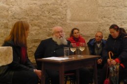 AUFERSTEHUNG - Dionysos oder Christus ? Knstlergesprch mit Hermann Nitsch  Kunst im Karner