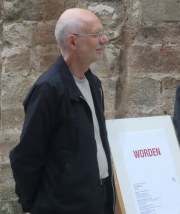 Vernissage Leo Zogmayer: WORDEN - Bild+Wort  Kunst im Karner