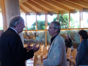 Heilige Rume? - Moderne Sakralbauten / Exkursion Friedhofskapelle in Brunn am Gebirge  Kunst im Karner