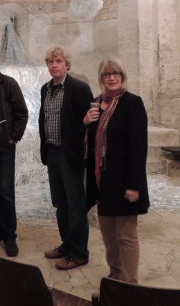WASSER DES LEBENS - Rauminstallation von Helga Cmelka © Kunst im Karner - St. Othmar