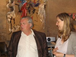 Herwig Zens und Doris Frass  Kunst im Karner - St. Othmar