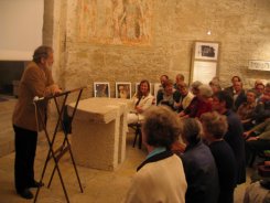 Prof. Heinz Nussbaumer - Vortrag über Athos © Kunst im Karner - St. Othmar