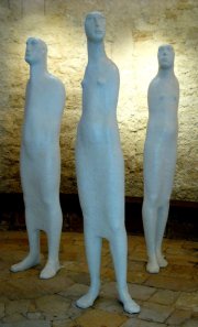 Die Erzengeln "Gabriel", "Michael" & Raphael"  Judith Wagner - Kunst im Karner - St. Othmar