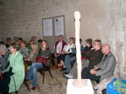 Judith Wagner - Entstehung der Skulpturen  Kunst im Karner - St. Othmar