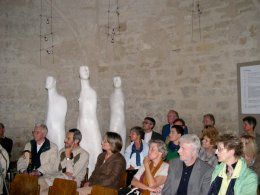 Judith Wagner - Entstehung der Skulpturen  Kunst im Karner - St. Othmar