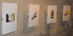 Aquarelle von Benedikt Traut © Kunst im Karner - St. Othmar