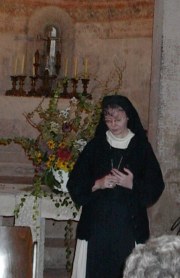 Sr. Mirjam, Äbtissin des Zisterzienserinnenklosters Marienkron © Kunst im Karner - St. Othmar