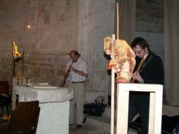 "Ossa", Live-Musik mit Michael Fischer & Christian Hart © Kunst im Karner - St. Othmar