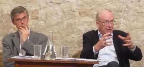 Pfarrer Richard Posch und Altpfarrer Klaus Heine